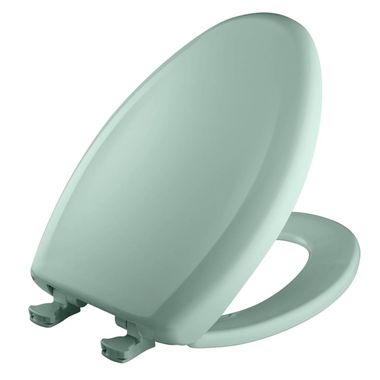 Click here to see Bemis 1200SLOWT-455 Bemis Residential Toilet Seat, Whisper Close, Plastic - Seafoam (1200SLOWT-455)