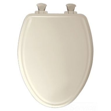 Click here to see Bemis 1600E2-346 Bemis 1600E2-346 Biscuit Closed Front Elongated Toilet Seat with Cover