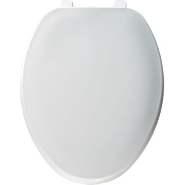 Click here to see Bemis 170-006 Bemis 170-006 Bone Closed Front Elongated Plastic Toilet Seat with Cover