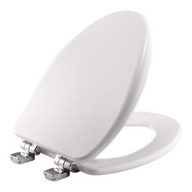 Click here to see Bemis 19170CHSL-000 Bemis 19170CHSL-000 Closed-Front Elongated Toilet Seat w/ Cover, White