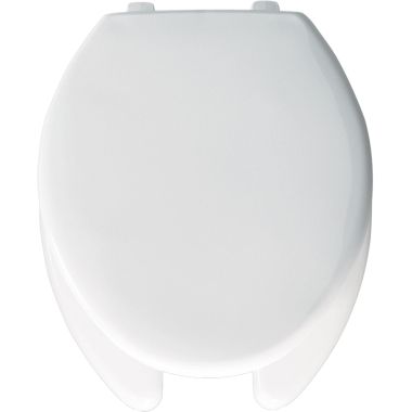 Click here to see Bemis 1950-000 Bemis 1950-000 White Open Front Elongated Toilet Seat with Cover