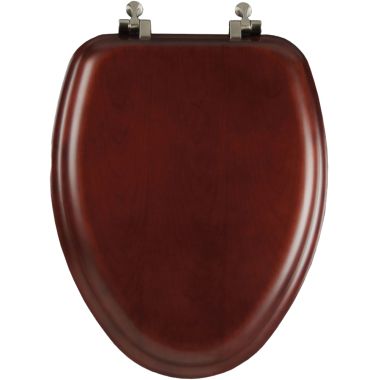 Click here to see Bemis 19602NI-178 Bemis 19602NI–178 is an Elongated Wood Toilet Seat with a Cherry Finish