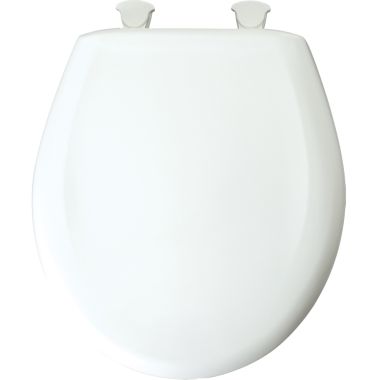 Click here to see Bemis 200SLOWT-036 Bemis 200SLOWT-036 Easy Close Round Plastic Toilet Seat - Natural