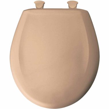 Click here to see Bemis 200SLOWT-088 Bemis 200SLOWT-088 Easy Close Round Plastic Toilet Seat - Tan