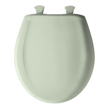 Click here to see Bemis 200SLOWT-305 Bemis 200SLOWT-305 Easy Close Round Plastic Toilet Seat - Sea Mist Green