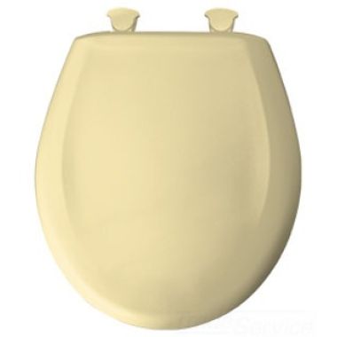 Click here to see Bemis 200SLOWT-541 Bemis 200SLOWT-541 Easy Close Round Plastic Toilet Seat - Sunlight