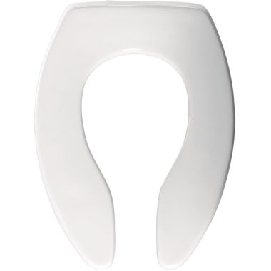 Click here to see Bemis 3155CT-000 Bemis 3155CT-000 White Open Front Elongated Toilet Seat, Less Cover