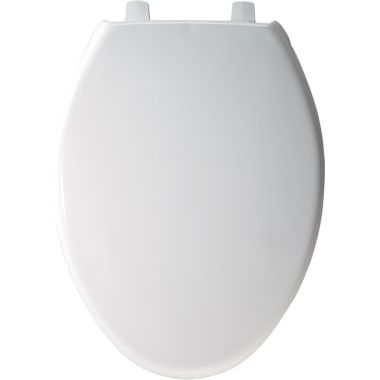 Click here to see Bemis 7800TDG-000 Bemis 7800TDG-000 Elongated Toilet Seat Closed Front with Cover, White Finish