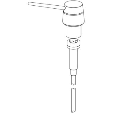 Click here to see Moen 96469 Moen 96469 Manor Pump and Nozzle Assembly, Chrome