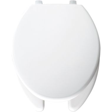 Click here to see Bemis 7850TDG-000 Bemis 7850TDG-000 White Open Front Elongated Toilet Seat with Cover