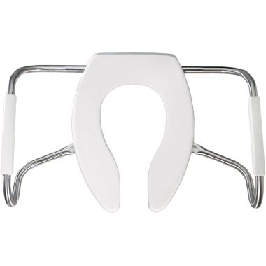 Click here to see Bemis MA2155T-000 Bemis MA2155T-000 White Open Front Elongated Toilet Seat, Less Cover