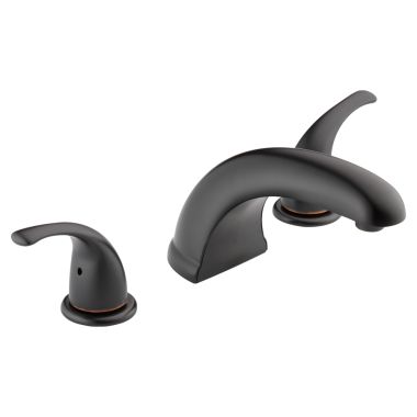 Click here to see Peerless PTT298510-OB Peerless PTT298510-OB Two-Handle Roman Tub Faucet Trim - Oil Rubbed Bronze