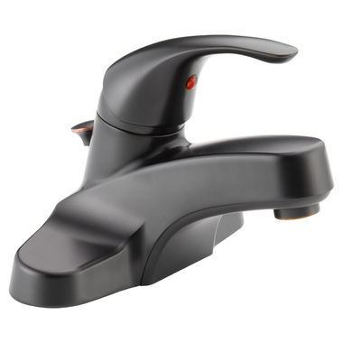 Click here to see Peerless P188620LF-OB-M Peerless P188620LF-OB-M CHOICE One Handle Lavatory Faucet, Oil Rubbed Bronze