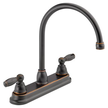 Click here to see Peerless P299565LF-OB Peerless Apex Two Handle Kitchen Faucet, Oil Rubbed Bronze - P299565LF-OB