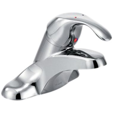 Click here to see Moen 8437 Moen 8437 M-Bition One-Handle Centerset Lavatory Faucet w/ Pop-up Drain, Flex Lines, 3