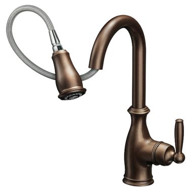 Click here to see Moen 161157ORB Moen Brantford Pull-Down Spray Wand Kit, Oil Rubbed Bronze - 161157ORB