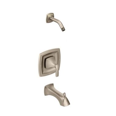 Click here to see Moen T2693NHBN Moen Voss Posi-Temp Tub/Shower Trim, Single Lever Handle, M-PACT, Less Showerhead, Brushed Nickel - T2693NHBN