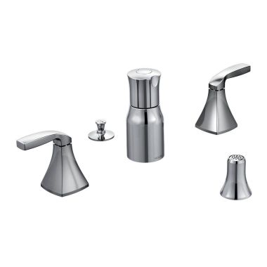 Click here to see Moen T5269 Moen T5269 Voss Series Two-Handle Bidet Faucet (Chrome)