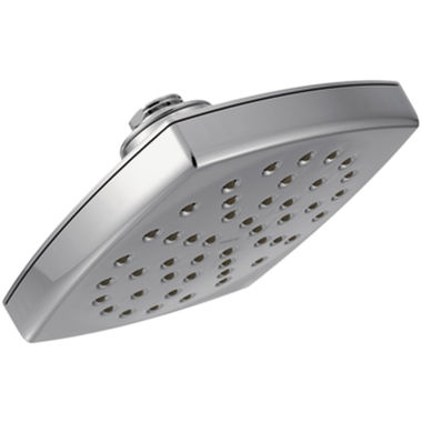 Click here to see Moen S6365 Moen Voss 6in Single-Function Rainfall Shower Head, Square, Immersion Rainshower Technology, 2.5 GPM, Chrome - S6365