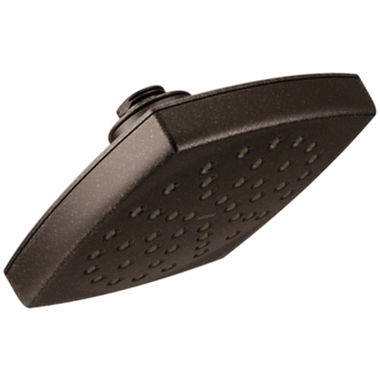 Click here to see Moen S6365EPORB Moen Voss 6in Single-Function Rainfall Shower Head, Square, Immersion Rainshower Technology, Eco-Performance, 1.75 GPM, Oil Rubbed Bronze - S6365EPORB