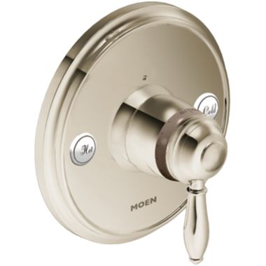 Click here to see Moen TS32110NL Moen Weymouth ExactTemp Single-Handle Valve Trim, Lever Handle, Polished Nickel - TS32110NL
