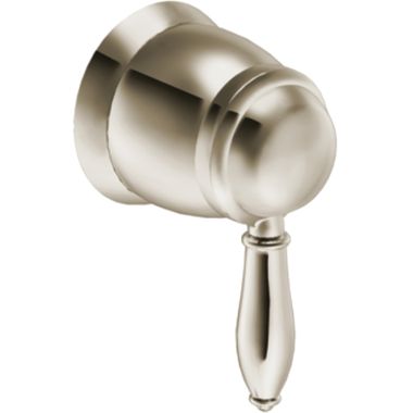 Click here to see Moen TS52104NL Moen Weymouth Volume Control Trim, Lever Handle, Polished Nickel - TS52104NL