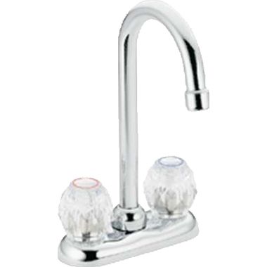Click here to see Moen 4910 Moen 4910 Two Handle High Arc Bar Faucet