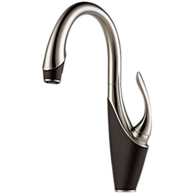 Click here to see Brizo 63055LF-SSCO BRIZO 63055LF-SSCO Vuelo 1H Pulldown Kitchen Faucet Cocoa Bronze/Stainless Steel