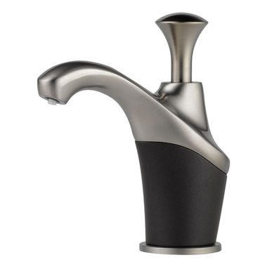 Click here to see Brizo RP64473SSCO Brizo RP64473SSCO Vuelo Soap/Lotion Dispenser, Cocoa Bronze/Steel