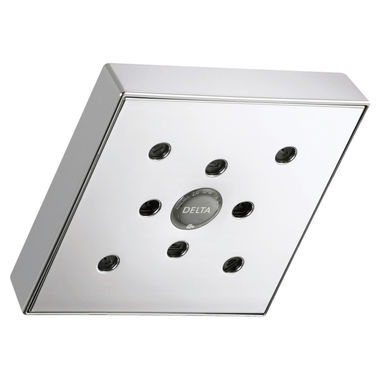 Click here to see Delta RP70171 Delta RP70171 Chrome Showerhead with H2O Kinetic Technology