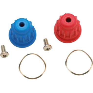 Click here to see Moen 100561 Moen 100561 Monticello Handle Adapter Kit, Hot & Cold for Bar, Centerset, Mini Widespread