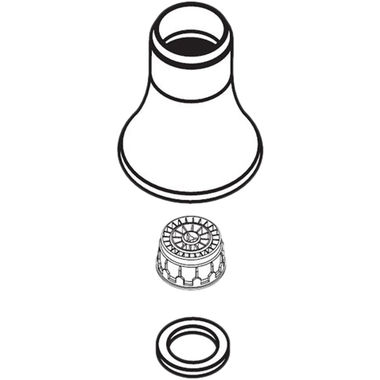 Click here to see Moen 103455 Moen 103455 Part Spray Nozzle Shroud & Aerator Monticello Bidet