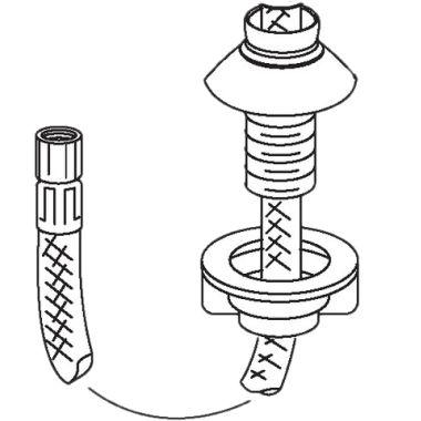 Click here to see Moen 100006 Moen 100006 Spray Escutcheon & Locknut Assembly