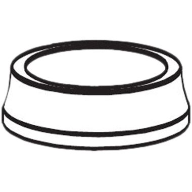 Click here to see Moen 100011 Moen 100011 Monticello Handle Escutcheon Ring w/ Gasket - Chrome