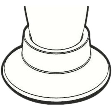 Click here to see Moen 100106 Moen 100106 Part Eschutcheon for Deco/Monticello Single and Two Handle faucets