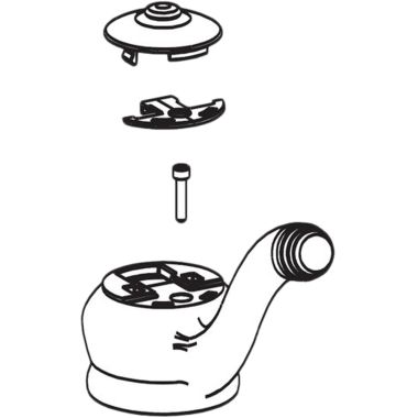 Click here to see Moen 100154 Moen Colonnade Chrome Handle Kit - 100154