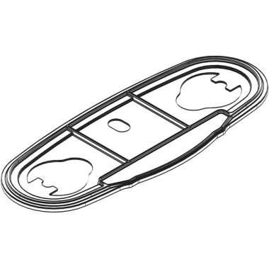 Click here to see Moen 100683 Moen 100683 Part Gasket Deck Tub and Sani Two Handle Lavatory