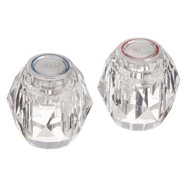 Click here to see Moen 100695 Moen 100695 Part Knob Kit, Hot & Cold