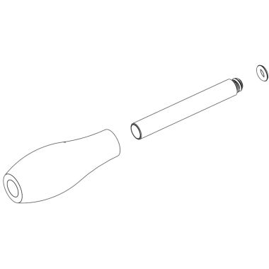 Click here to see Moen 101424 Moen 101424 Part Handle Porc, Mini-Widespread/ Widespread/ Rt