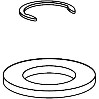 Click here to see Moen 103759 Moen 103759 Part Clip Escutcheon & Mounting Washer Widespread Handle