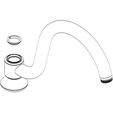 Click here to see Moen 116641 Moen 116641 Part Spout Kit, Single Handle