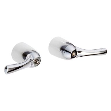 Click here to see Moen 116716 Moen Lever Handle Set (Hot & Cold), Chrome - 116716