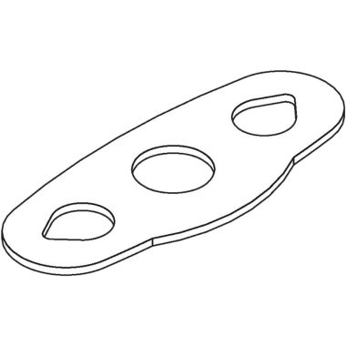 Click here to see Moen 116720 Moen 116720 Part Deck Gasket, 4557
