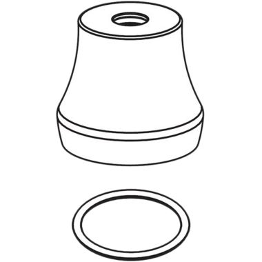 Click here to see Moen 122555 Moen 122555 Part Widespread Handle Kit, Hot Cold