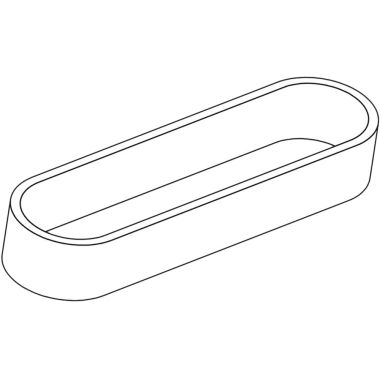 Click here to see Moen 123663 Moen 123663 Part Deck Gasket, Two Handle Lavatory
