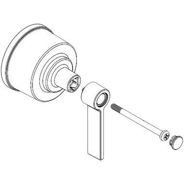 Click here to see Moen 123812 Moen 123812 Part Lever Handle Kit, Posi-Temp Tub and Shower