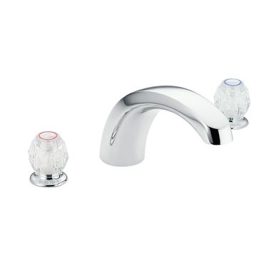 Click here to see Moen T999 Moen T999 Two Handle Low Arc Roman Tub Faucet