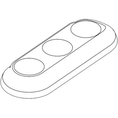 Click here to see Moen 16921ST Moen 16921ST Monticello Escutcheon - Satine