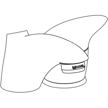 Click here to see Moen 100169W Moen 100169W Villeta Spout Kit, Glacier