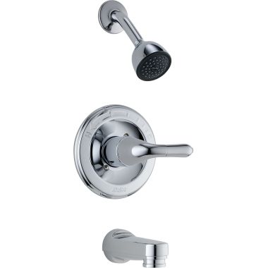 Click here to see Delta 1448-LHP Delta Monitor Tub & Shower Faucet in Chrome - 1448-LHP